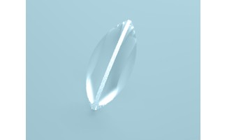 Dia25.4mm EFL750mm N-BK7 Biconvex Lenses 1050-1580nm AR Coating